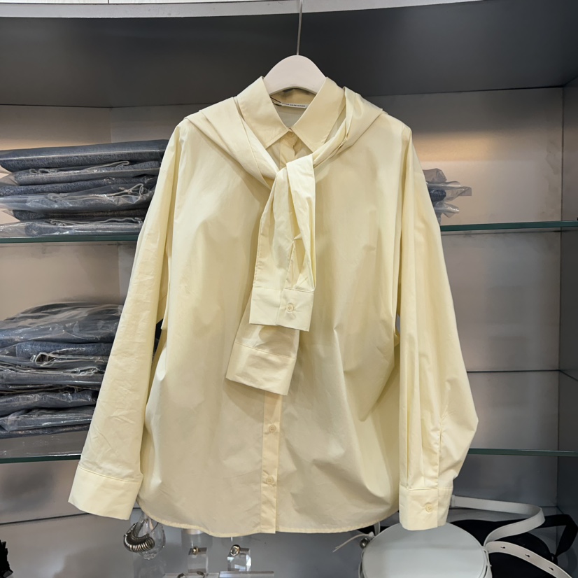 AIME HOPE MAKE韓國直郵㊣東大門實拍女裝新品25春夏襯衫蕾絲衫AIME HOPE MAKE襯衫/蕾絲衫