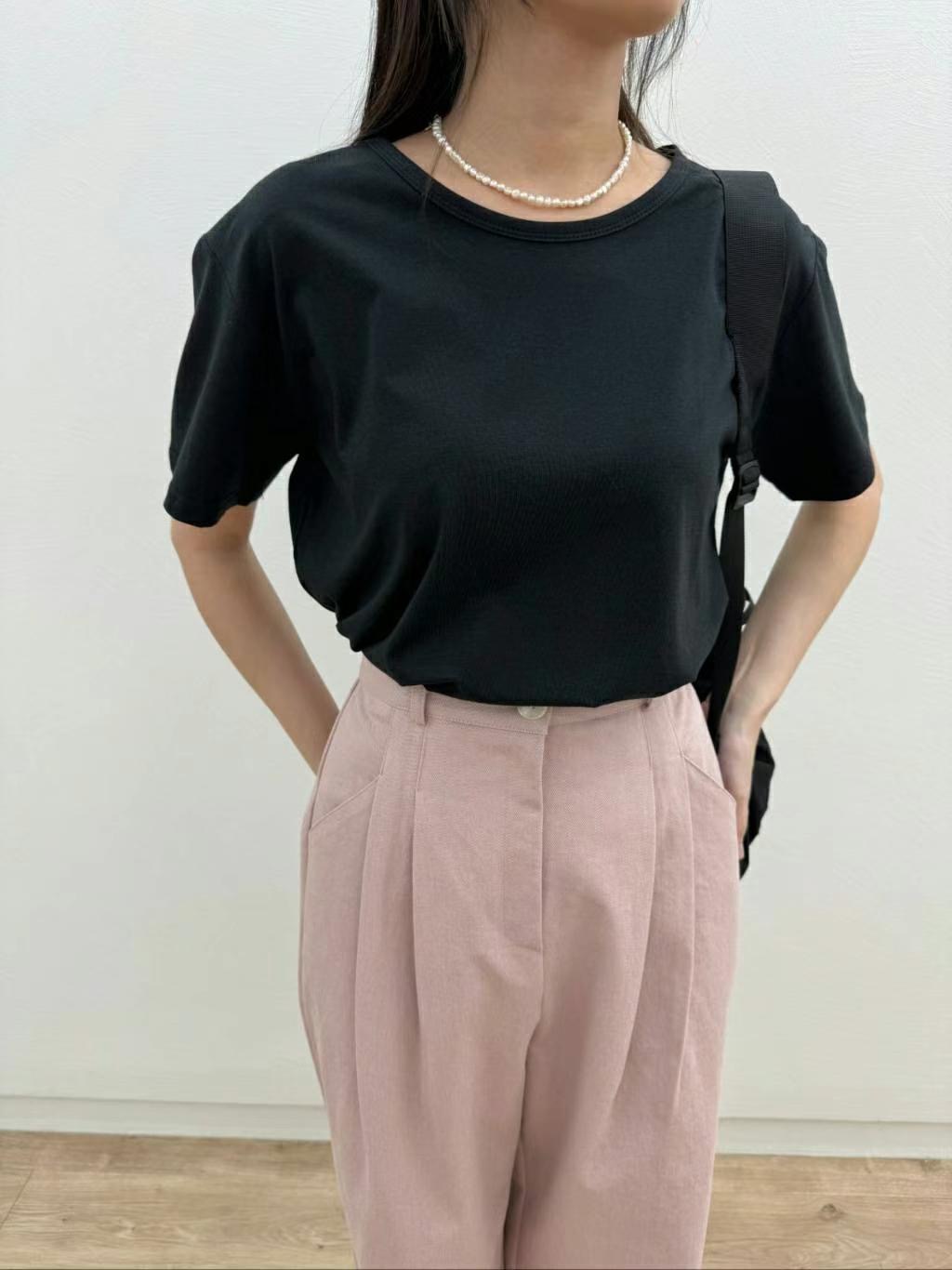MOST東大門代購女裝新品休閑熱賣人氣職業時尚25春夏真品T恤MOSTT恤圖色1