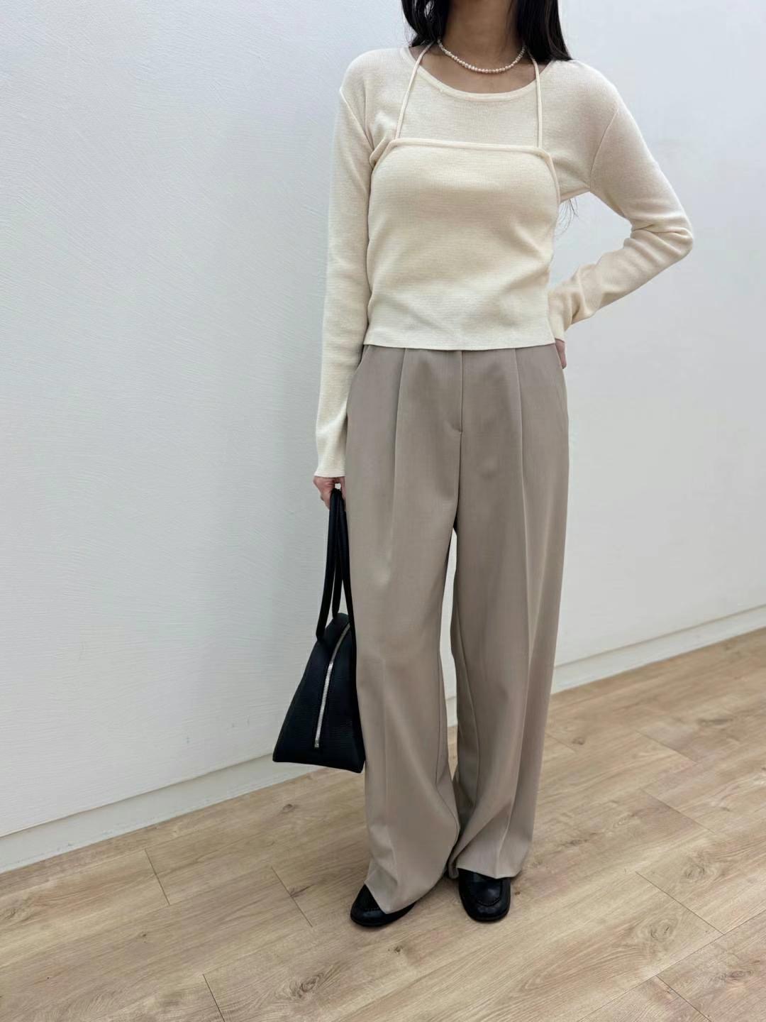 MOST東大門代購女裝新品休閑推薦熱賣25春夏職業真品休閑褲MOST休閑褲