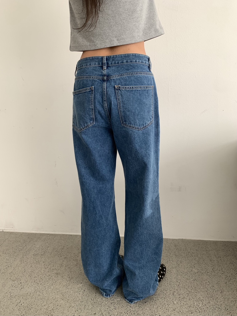 ROMANTICIZE東大門直郵女士新品人氣25春夏職業推薦熱賣牛仔褲ROMANTICIZE牛仔褲