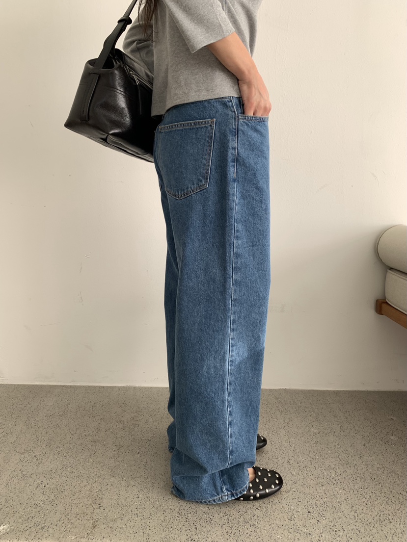 ROMANTICIZE東大門直郵女士新品人氣25春夏職業推薦熱賣牛仔褲ROMANTICIZE牛仔褲