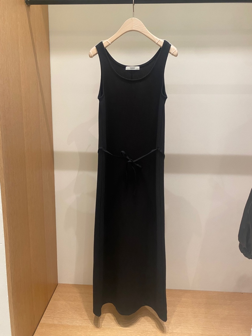 TORRE韓國直郵女裝新品職業時尚休閑熱賣推薦真品連衣裙含腰繩TORRE連衣裙圖色2