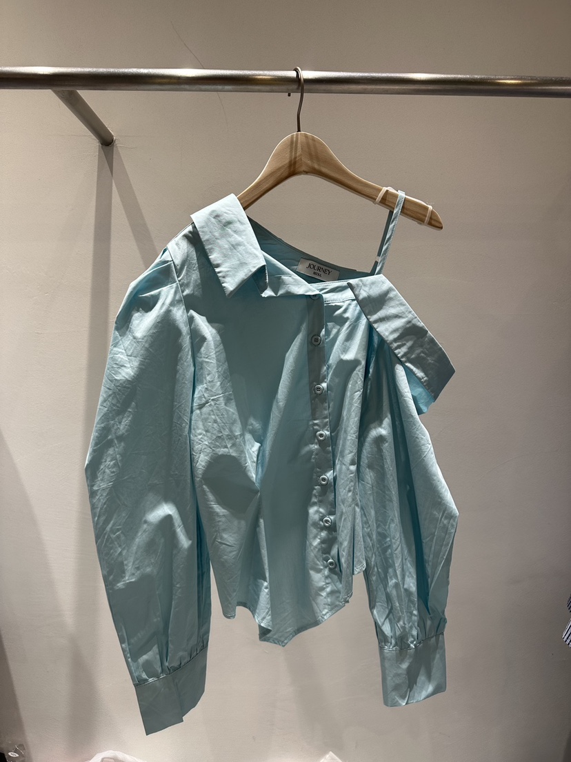 JOURNEY東大門實拍女士新品真品時尚人氣休閑推薦襯衫蕾絲衫JOURNEY襯衫/蕾絲衫圖色2
