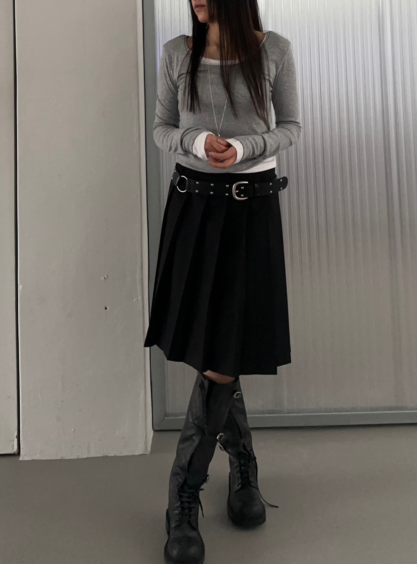 ACME東大門實拍女裝新款推薦時尚真品人氣25春夏半身裙中短裙ACME半身裙/中短裙