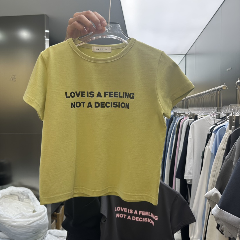 MADCITY東大門實拍女士新品職業熱賣人氣休閑真品25春夏T恤MADCITYT恤圖色3