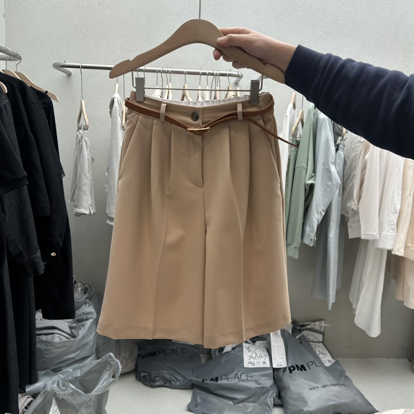 HUMMING BIRD東大門實拍女士新品時尚真品熱賣短褲不含腰帶HUMMING BIRD短褲