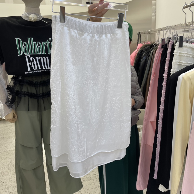 SAEGGAM韓國㊣直郵東大門代購女裝新品時尚職業半身裙中短裙SAEGGAM半身裙/中短裙