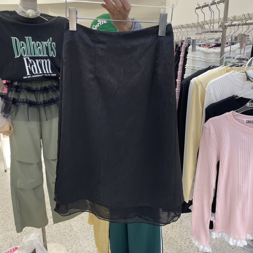 SAEGGAM韓國㊣直郵東大門代購女裝新品時尚職業半身裙中短裙SAEGGAM半身裙/中短裙圖色3