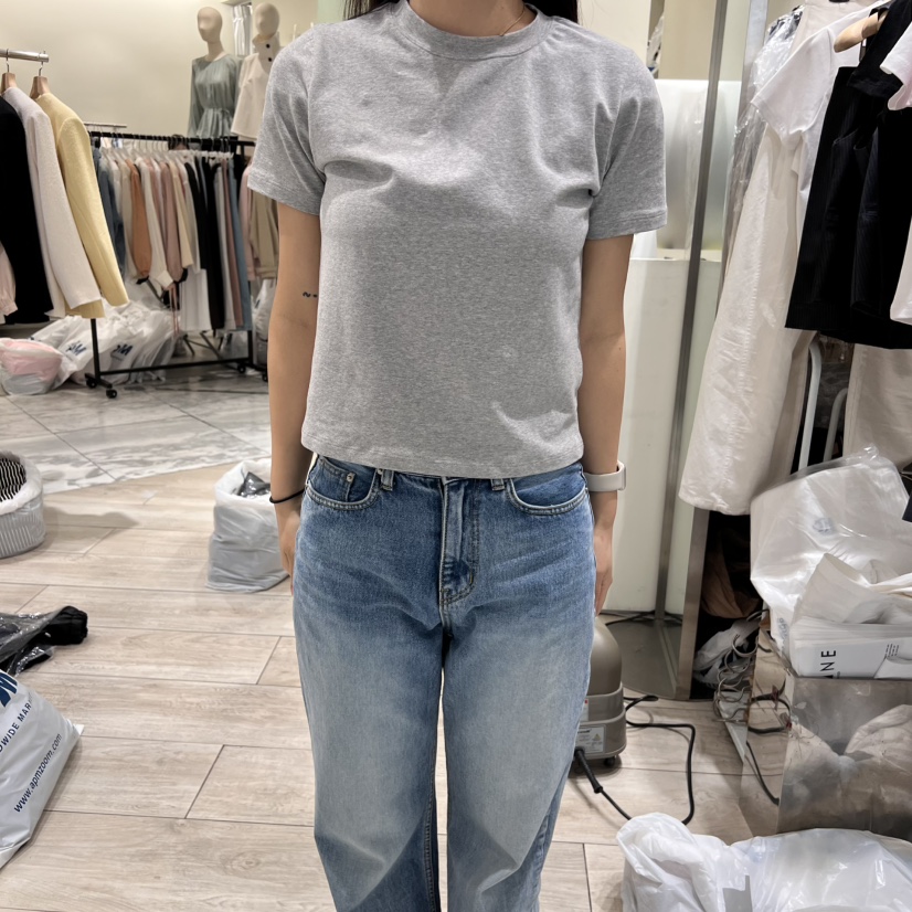 ADELINE韓國直郵㊣東大門實拍女裝新品人氣熱賣25春夏推薦T恤ADELINET恤圖色3