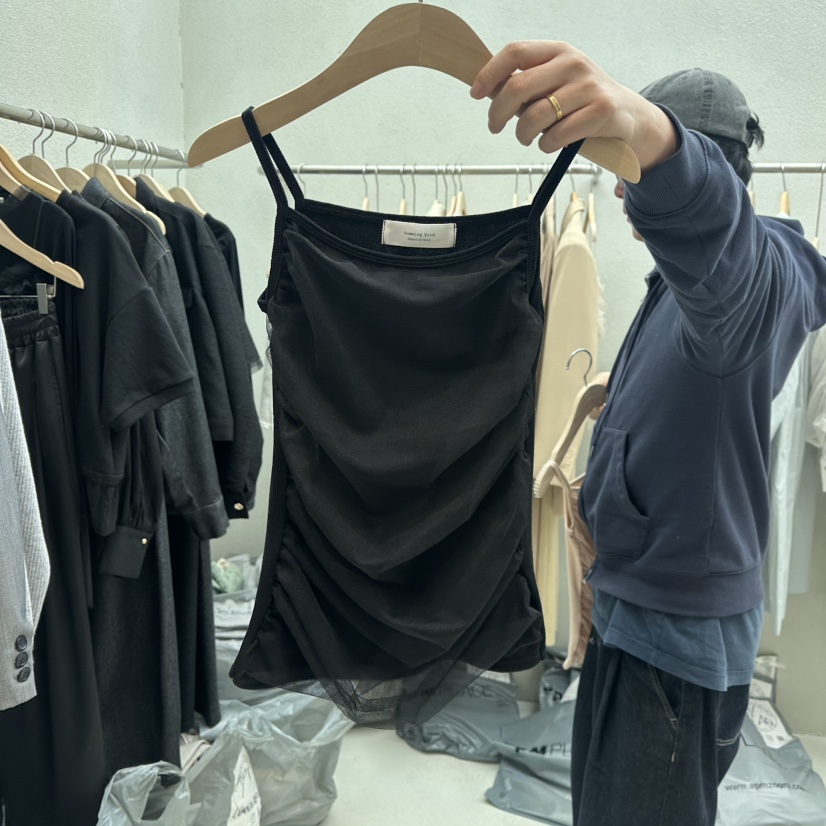 HUMMING BIRD直郵韓國代購㊣女裝新品熱賣人氣推薦吊帶背心HUMMING BIRD吊帶/背心圖色4