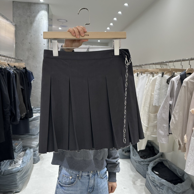 PITA直郵韓國代購㊣女裝新品休閑熱賣時尚推薦職業人氣短裙THE VERLIN/piTa短裙圖色2