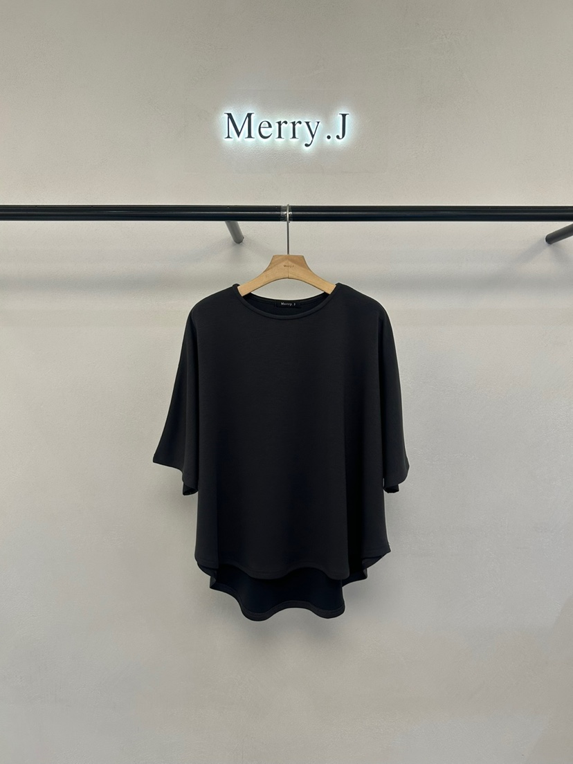 MERRY-J韓國直郵㊣東大門實拍女裝新品25春夏職業熱賣休閑T恤MERRY-JT恤圖色3