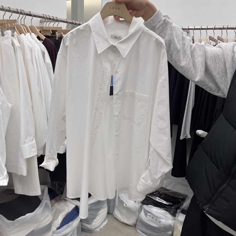 IDEE-A直郵韓國代購㊣女裝新品時尚人氣25春夏熱賣襯衫蕾絲衫IDEE-A襯衫/蕾絲衫圖色1