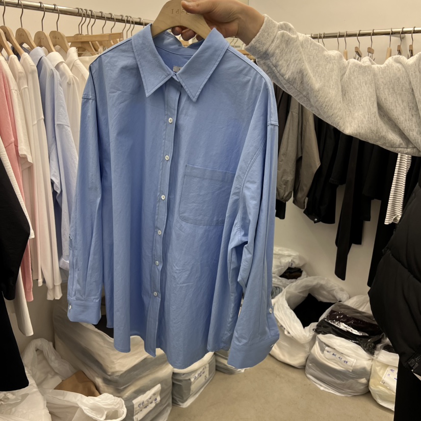 IDEE-A直郵韓國代購㊣女裝新品時尚人氣25春夏熱賣襯衫蕾絲衫IDEE-A襯衫/蕾絲衫圖色2