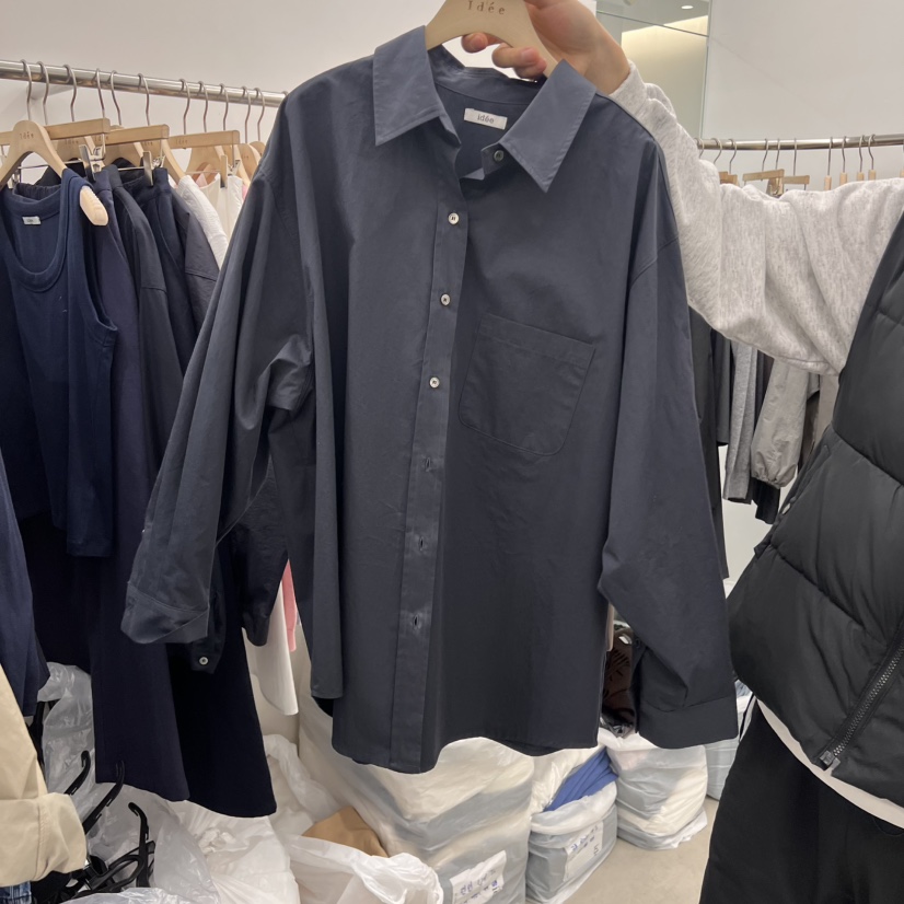 IDEE-A直郵韓國代購㊣女裝新品時尚人氣25春夏熱賣襯衫蕾絲衫IDEE-A襯衫/蕾絲衫圖色3