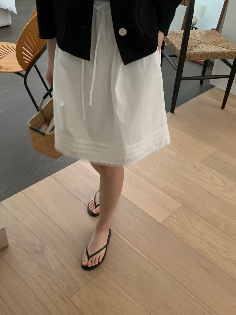 LONG PEAK直郵韓國代購㊣女裝新款熱賣休閑半身裙中短裙綁帶LONG PEAK半身裙/中短裙