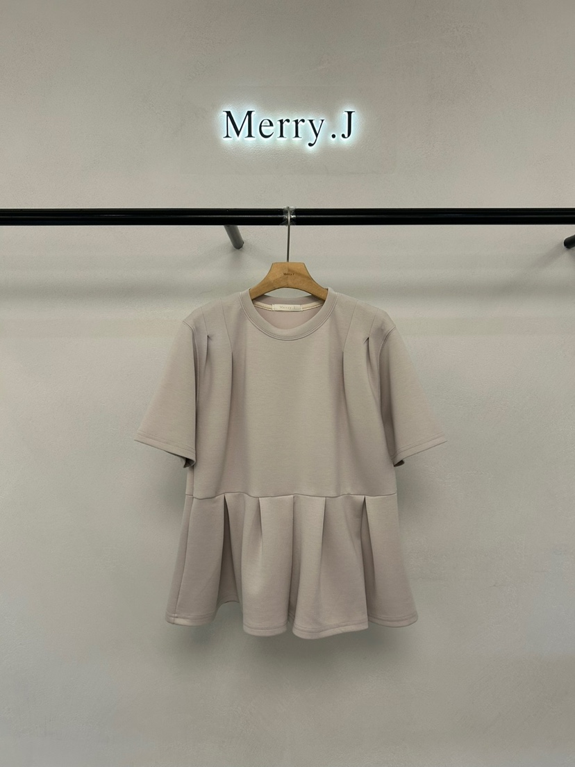 MERRY-J韓國㊣直郵東大門代購女裝新款時尚人氣休閑熱賣T恤MERRY-JT恤