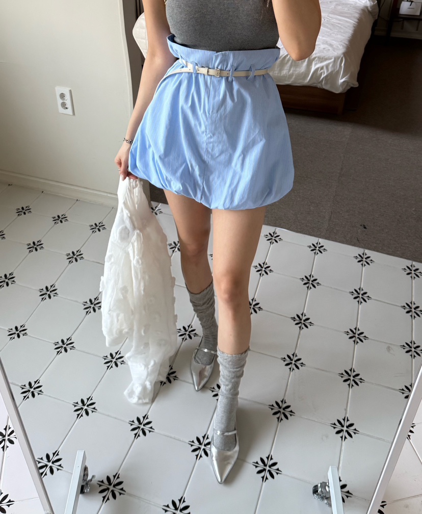 DENVER韓國直郵㊣東大門實拍女裝新品時尚25春夏職業休閑裙褲DENVER裙褲