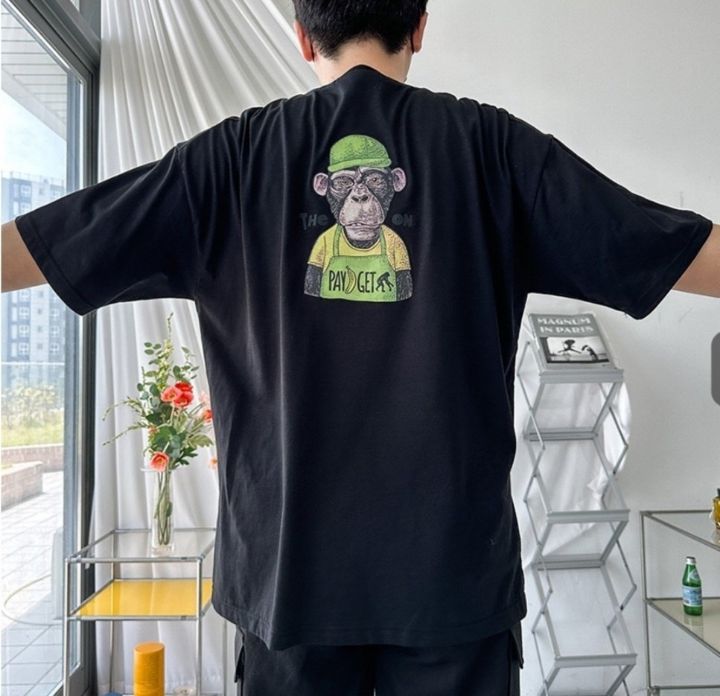 KHOON韓國㊣直郵東大門代購女裝新款人氣推薦職業熱賣休閑T恤KHOON-男裝T恤