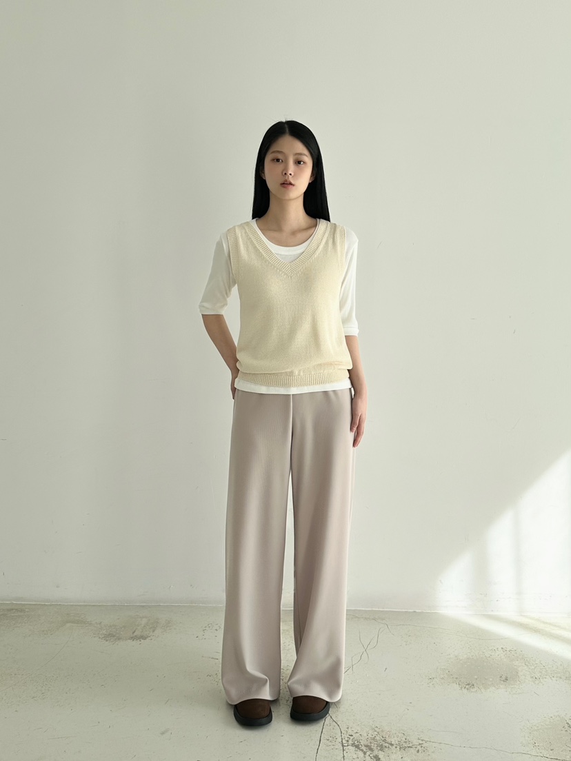 HEIZE韓國直郵㊣東大門實拍女裝新品休閑時尚人氣25春夏休閑褲HEIZE休閑褲
