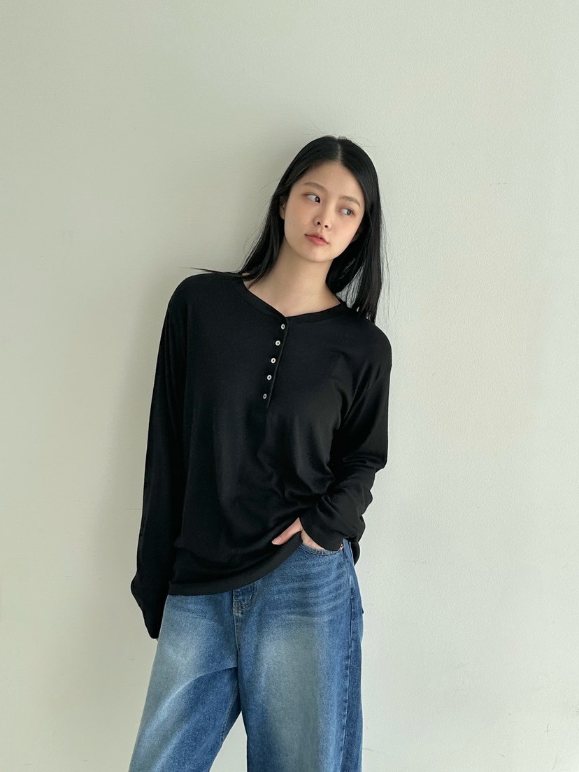 HEIZE韓國㊣直郵東大門代購女裝新品人氣熱賣推薦長袖T恤條紋HEIZE長袖T恤
