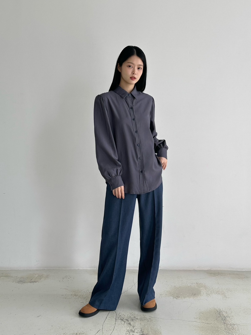 HEIZE韓國直郵㊣東大門實拍女裝新品熱賣職業時尚襯衫蕾絲衫HEIZE襯衫/蕾絲衫