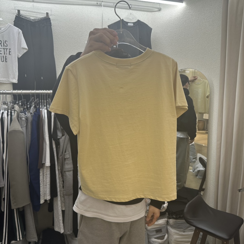 MAGOT韓國㊣直郵東大門代購女裝新品熱賣推薦休閑25春夏T恤IIIΛGOT/MAGOTT恤