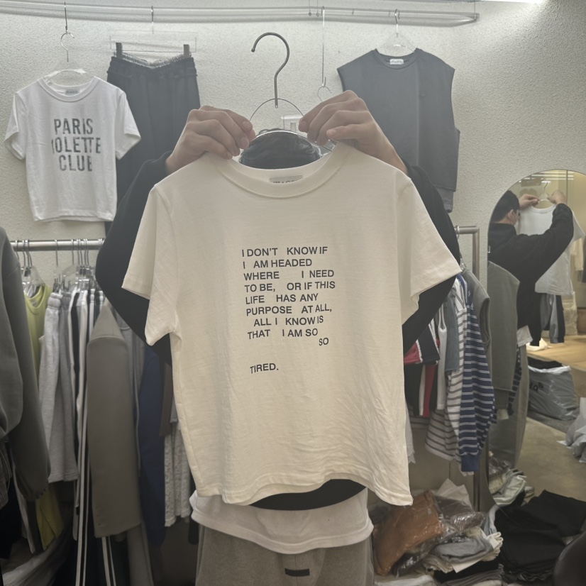 MAGOT韓國㊣直郵東大門代購女裝新品熱賣推薦休閑25春夏T恤IIIΛGOT/MAGOTT恤圖色4