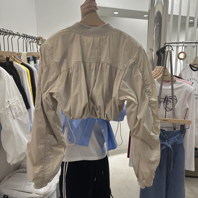VENEFIT直郵韓國代購㊣女裝新品推薦25春夏熱賣時尚職業夾克VENEFIT/JENNIE夾克