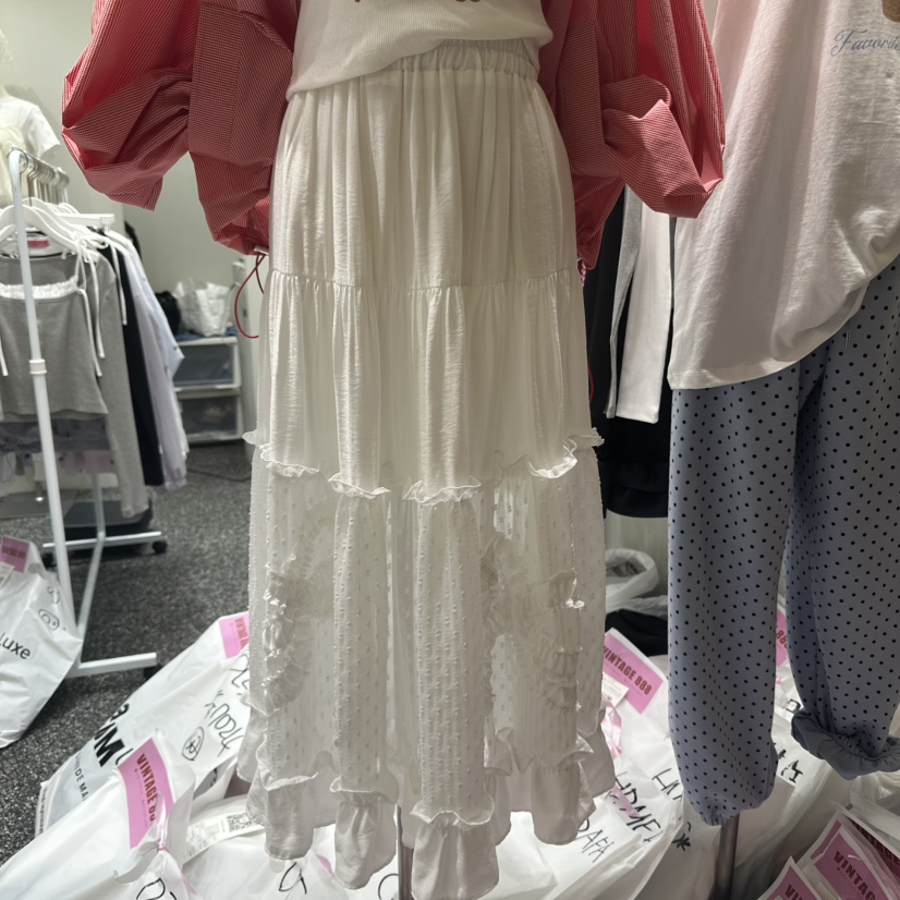 VINTAGE 888韓國直郵㊣東大門實拍女裝新品人氣25春夏長裙VINTAGE888/TRIPLE EIGHT長裙圖色2