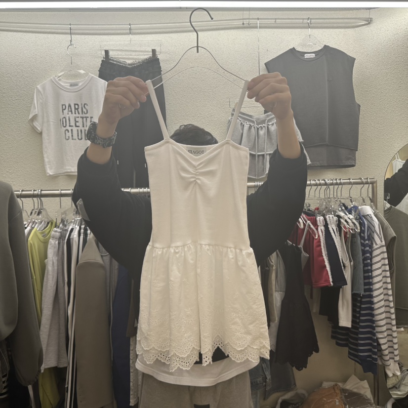 MAGOT直郵韓國代購㊣女裝新品25春夏休閑人氣時尚職業連衣裙IIIΛGOT/MAGOT連衣裙圖色3