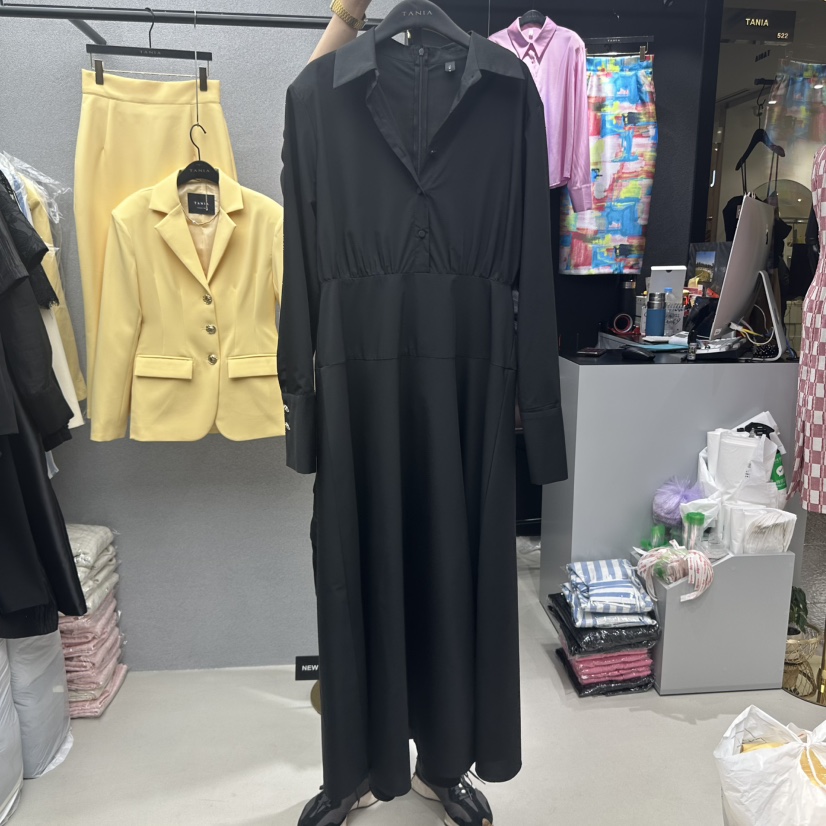 CLOP韓國直郵㊣東大門實拍女裝新款人氣熱賣職業推薦連衣裙TANIA連衣裙圖色3