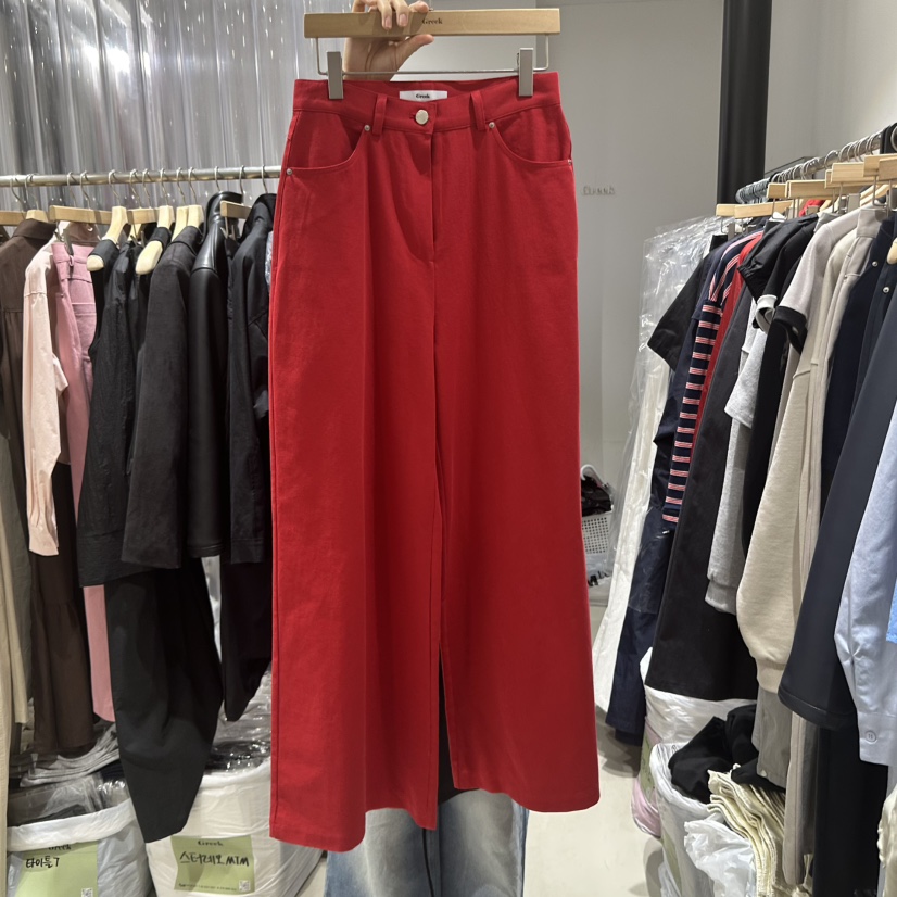 GREEK直郵韓國代購㊣女裝新品人氣休閑25春夏熱賣時尚休閑褲GREEK休閑褲圖色3