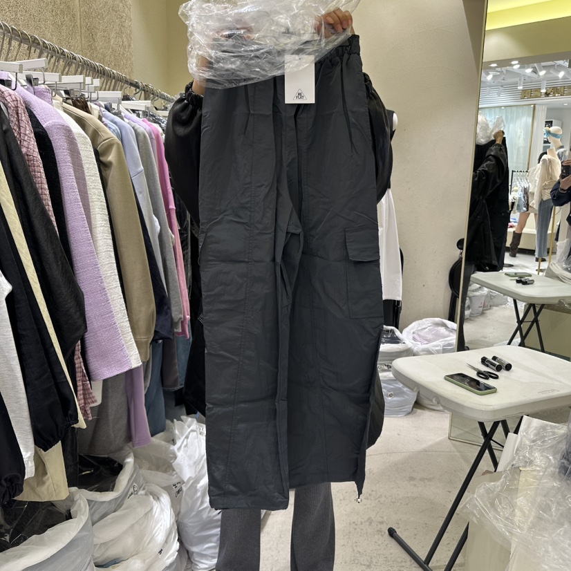 REFLAT韓國直郵女裝新款推薦人氣真品職業休閑休閑褲工裝褲REFLAT休閑褲圖色2