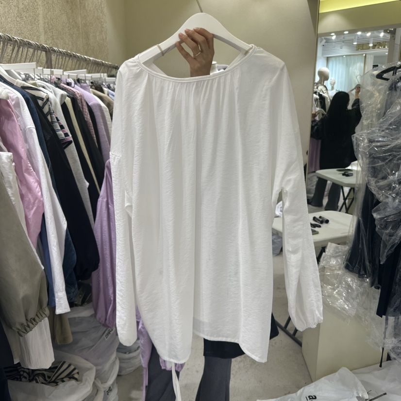 REFLAT韓國代購女裝新品25春夏人氣熱賣真品時尚襯衫蕾絲衫REFLAT襯衫/蕾絲衫