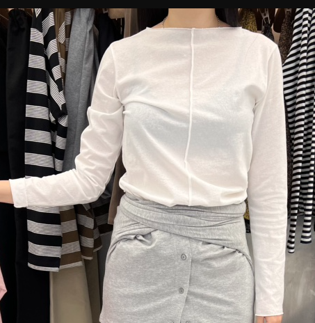 ESSENCE東大門代購女士新品時尚真品人氣推薦25春夏長袖T恤ESSENCE長袖T恤圖色4