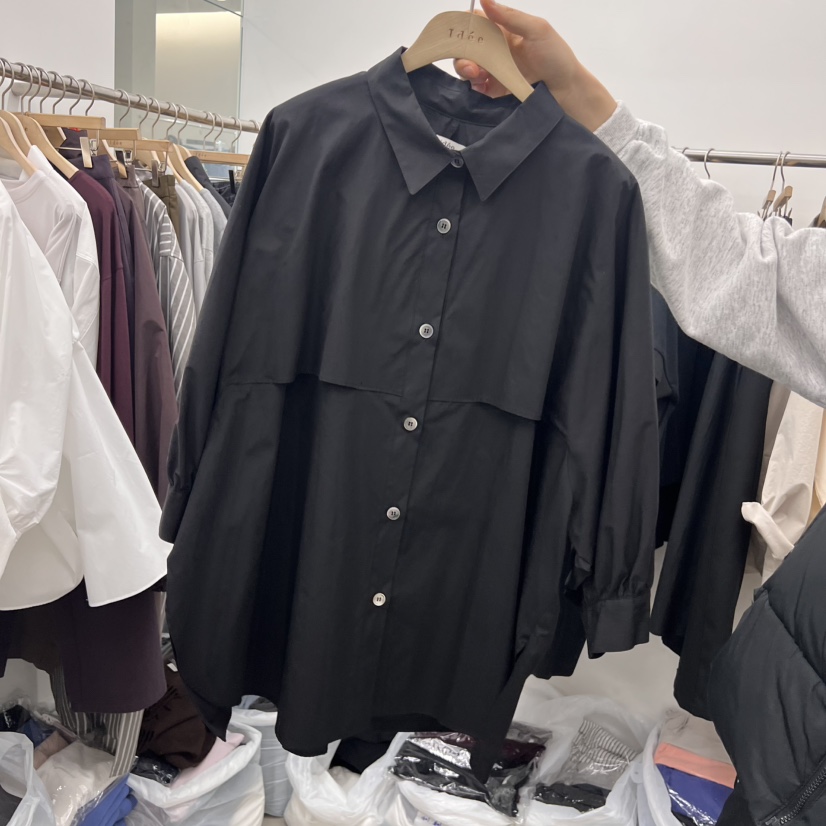 IDEE-A東大門實拍女裝新款25春夏時尚職業人氣熱賣襯衫蕾絲衫IDEE-A襯衫/蕾絲衫圖色2