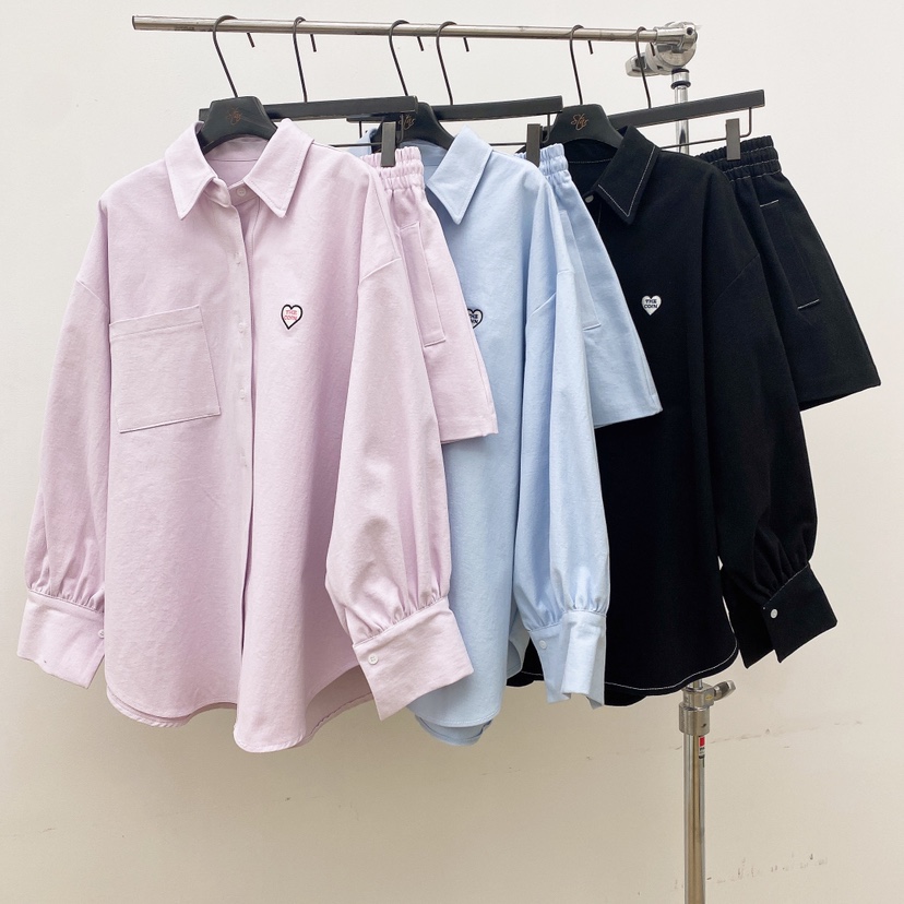 LONE STAR東大門代購女士新品休閑25春夏熱賣人氣襯衫蕾絲衫LONE STAR襯衫/蕾絲衫