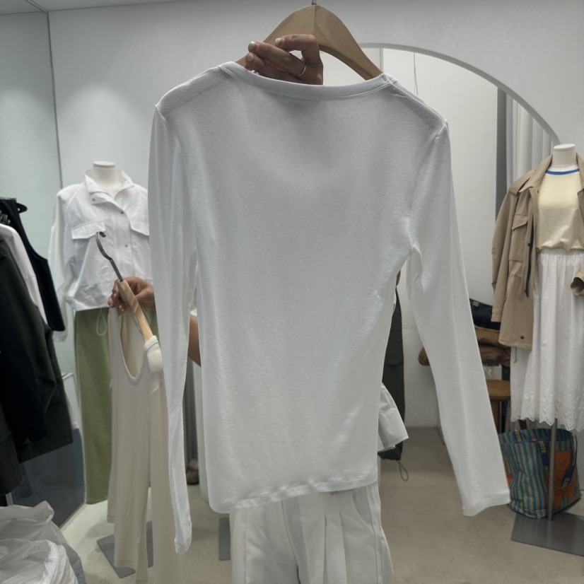 GOLDEN MARKET韓國直郵女士新品推薦真品職業25春夏長袖T恤GOLDEN MARKET長袖T恤