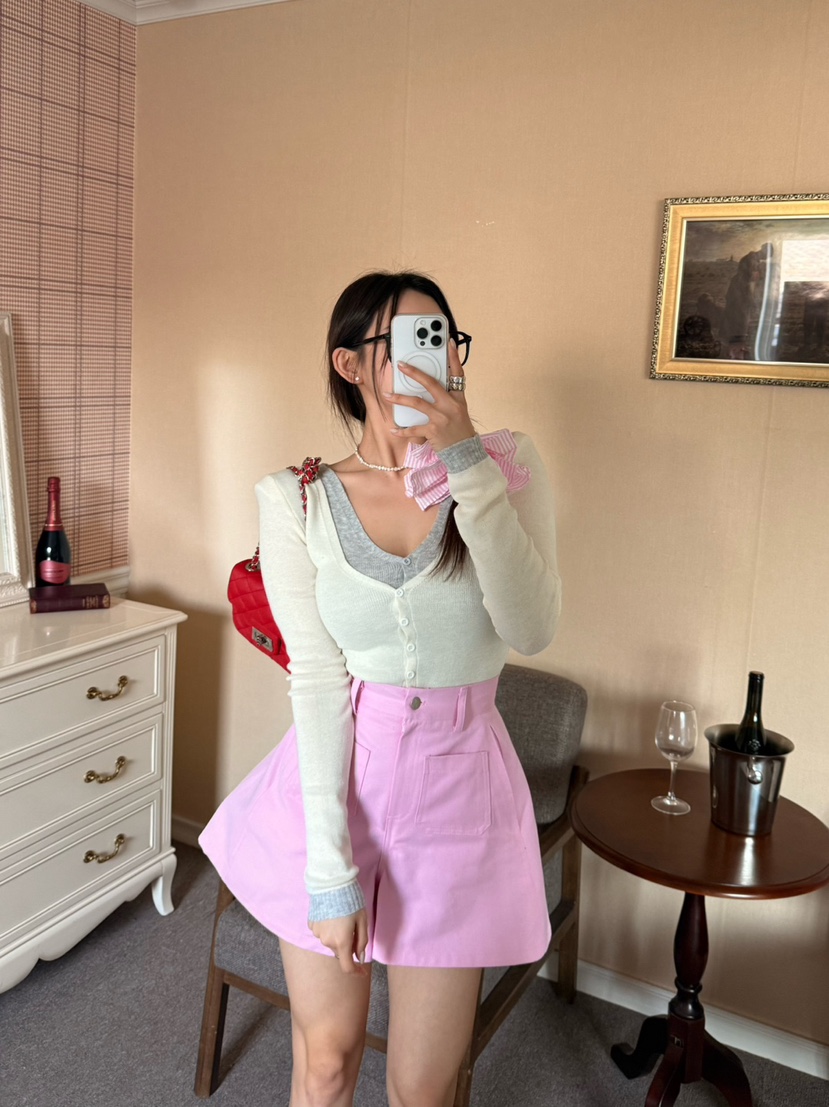 DENVER韓國代購女士新品時尚熱賣人氣真品推薦休閑職業長袖T恤DENVER長袖T恤