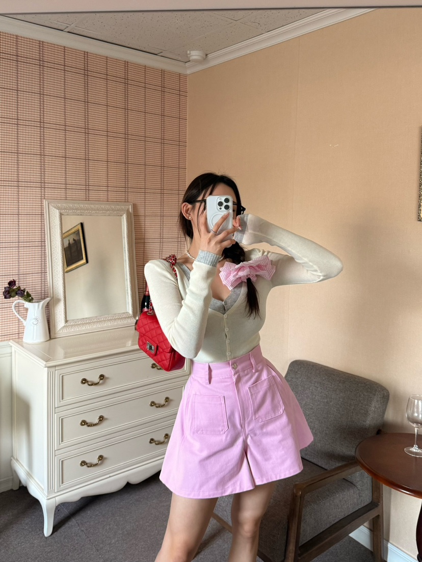 DENVER韓國代購女士新品時尚熱賣人氣真品推薦休閑職業長袖T恤DENVER長袖T恤