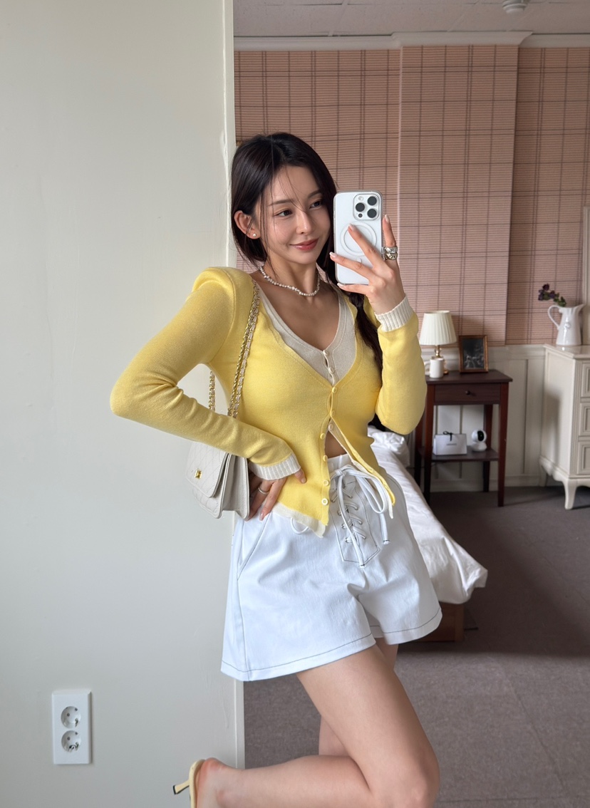 DENVER韓國代購女士新品時尚熱賣人氣真品推薦休閑職業長袖T恤DENVER長袖T恤
