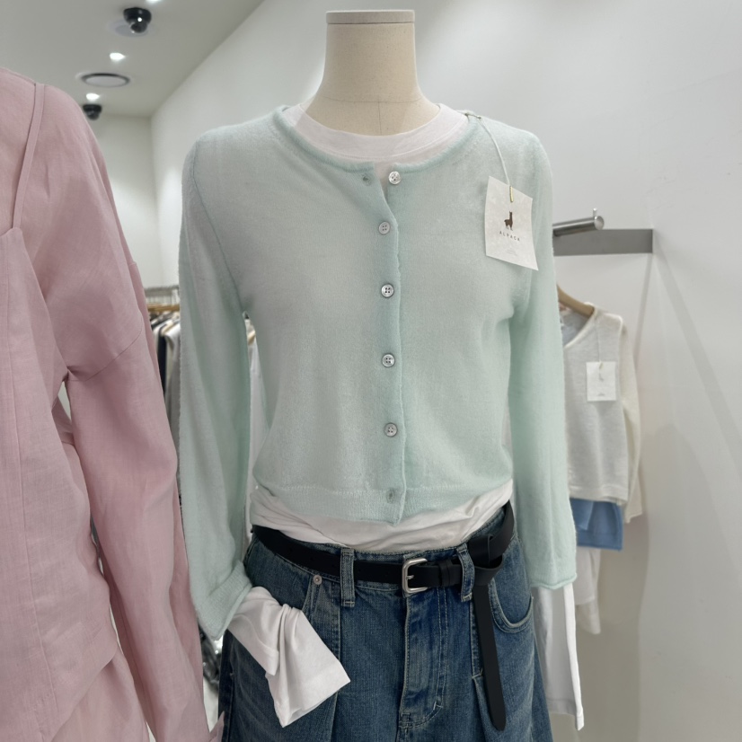 REPELLER東大門代購女裝新品休閑25春夏真品針織衫羊毛開衫REPELLER針織衫圖色4