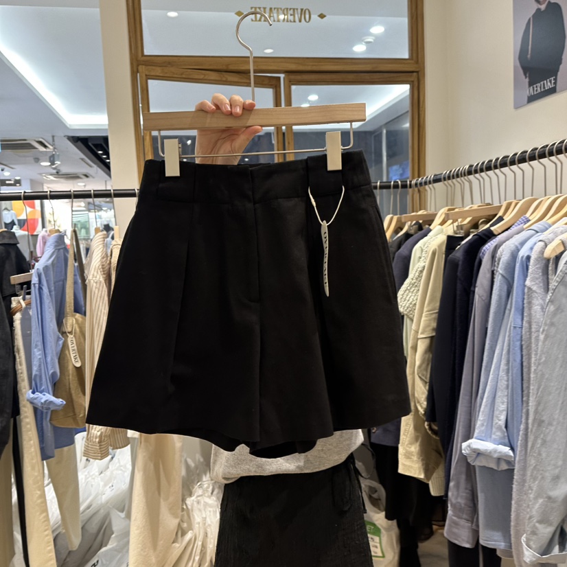 OVERTAKE東大門實拍女裝新品時尚職業熱賣真品休閑推薦短褲OVERTAKE短褲圖色2