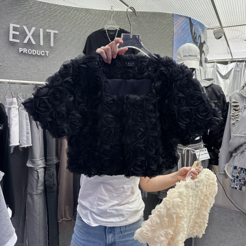 EXIT東大門直郵女裝新品人氣推薦25春夏時尚真品休閑熱賣夾克EXIT夾克圖色2