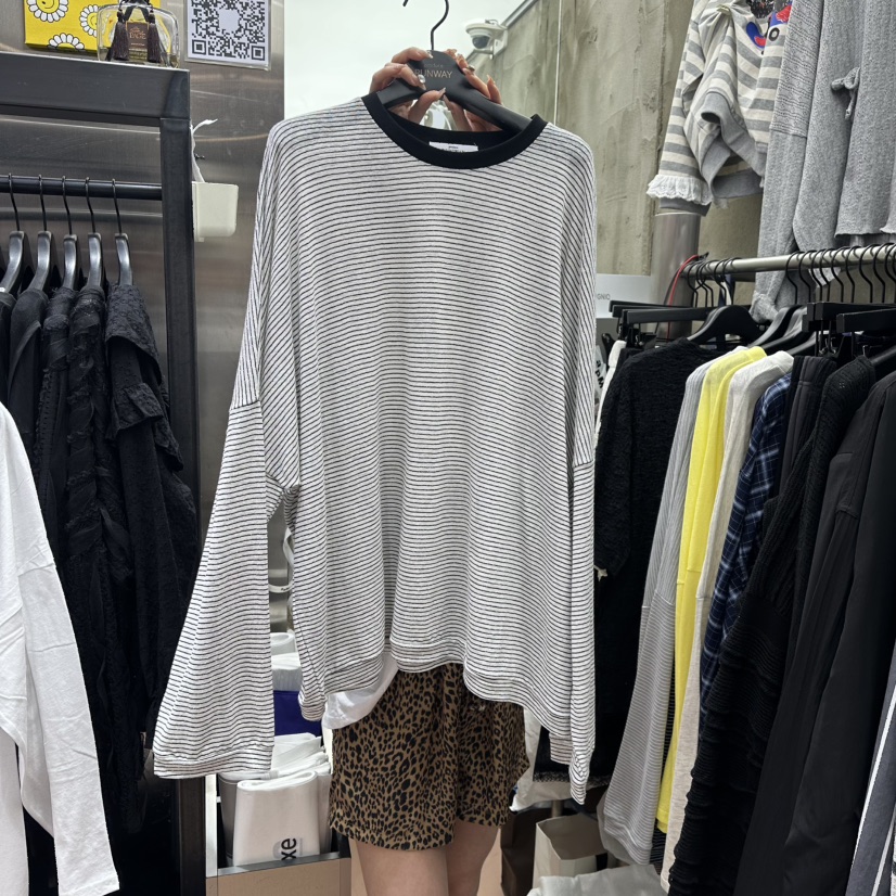 RUNWAY-런웨이東大門直郵女士新款真品熱賣職業時尚長袖T恤RUNWAY長袖T恤圖色4