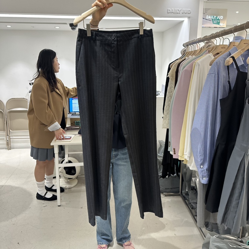 DAILYJUD韓國直郵女裝新品人氣25春夏推薦真品職業時尚休閑褲DAILY JUD休閑褲圖色2