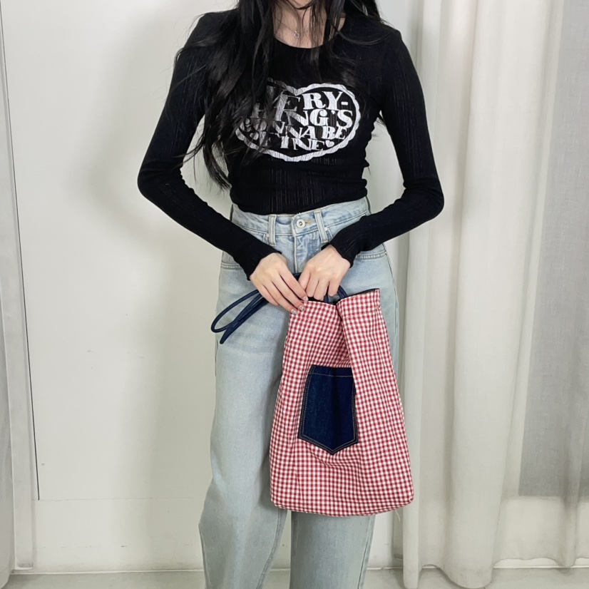 J PLACE韓國直郵女裝新品25春夏休閑時尚真品熱賣職業手提包J PLACE手提包