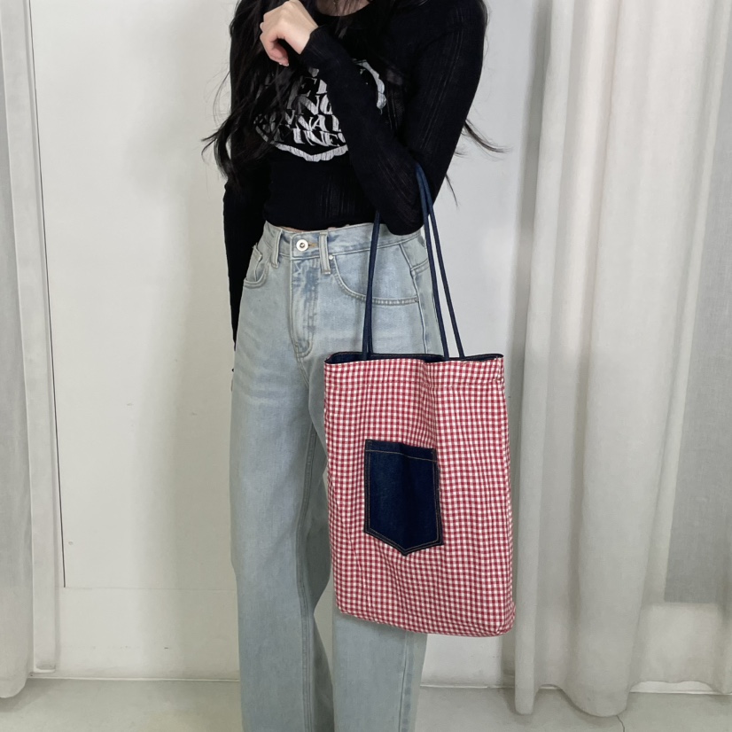 J PLACE韓國直郵女裝新品25春夏休閑時尚真品熱賣職業手提包J PLACE手提包