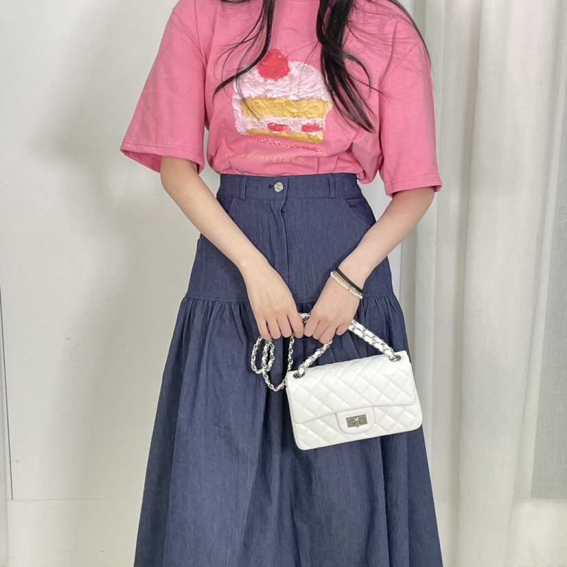 J PLACE東大門代購女士新品休閑25春夏推薦時尚單肩斜跨包J PLACE單肩/斜跨包